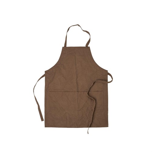 Förkläde brun