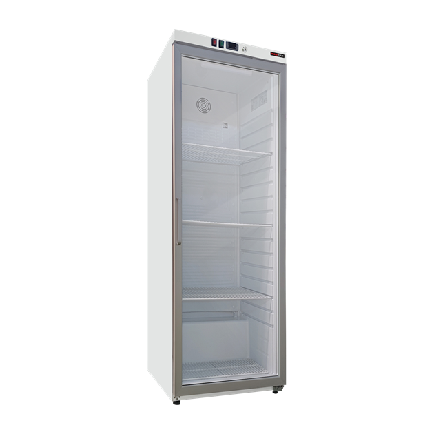 Kylskåp 570 l, glasdörr, vit | REDFOX - DRR 600/G