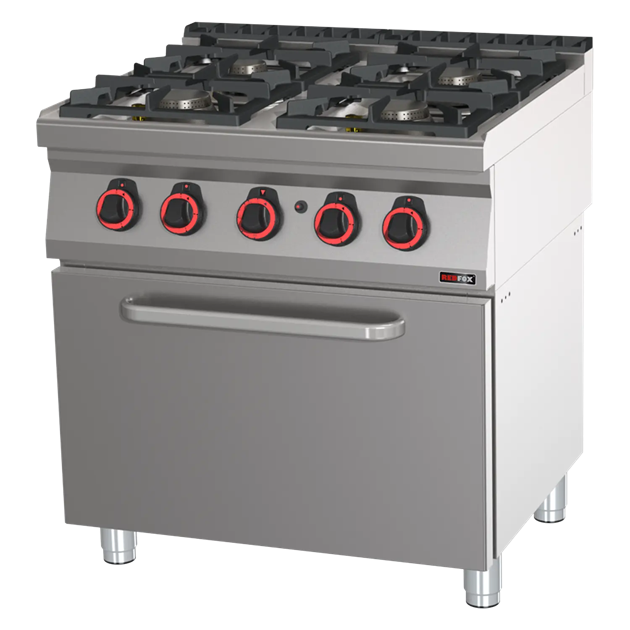 RM Gastro Redfox 700 - SPT 70/80 21 G Gasspis med ugn 2/1