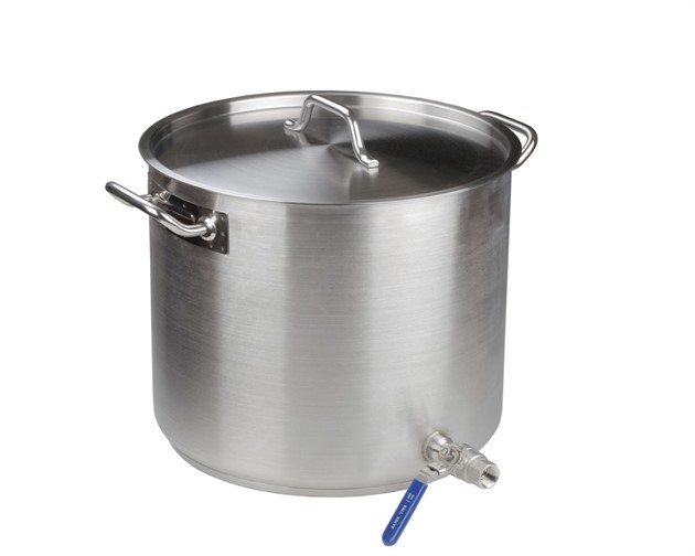 Kittel 30 liter med tappkran, inkl lock