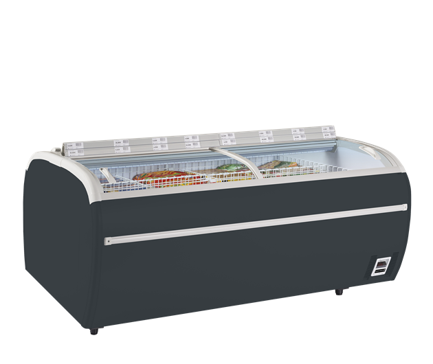 Antracit kyl-/frysbox stormarknad TWIN 220A-CF