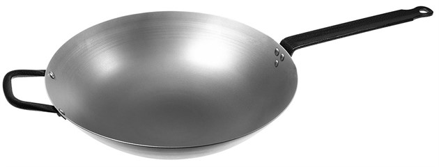 Wok Ø 38 cm 6,7 L, rund botten