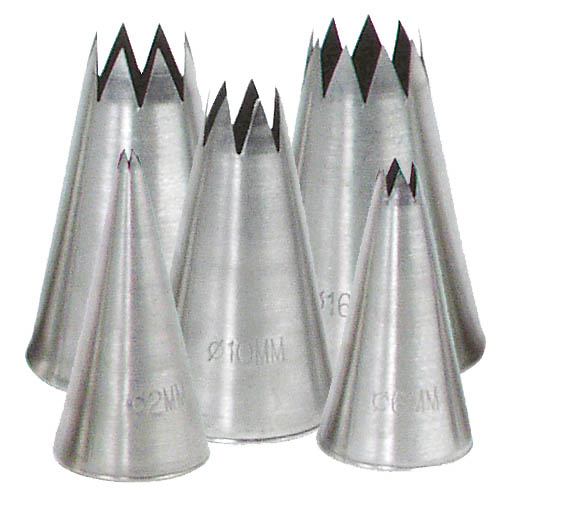 Stjärntyllset Ø 2-18 mm, 5 st