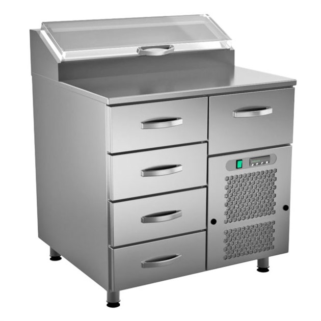 Saladette &amp; Kallskänkbänk