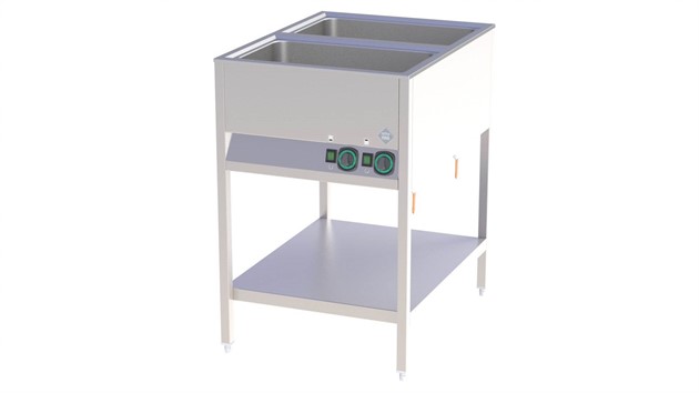 RM Gastro REDFOX Snack vattenbad 2xGN1/1-200 BMSK-2120