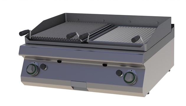 RM Gastro RM 700 Lavastensgrill, gas GL-708-G