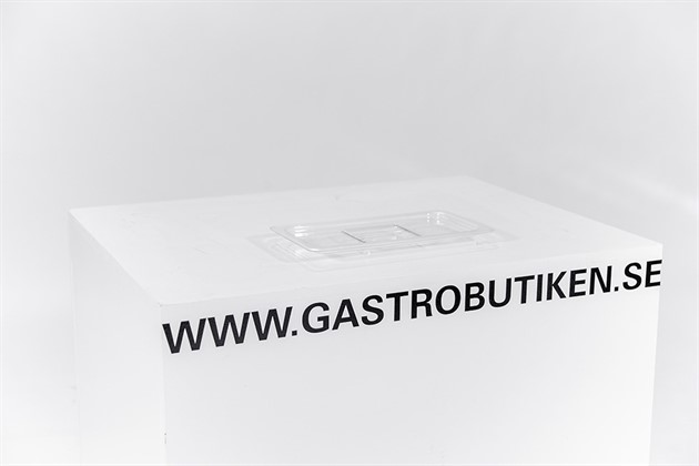 Kantinlock polykarbonat transp GN 1/3