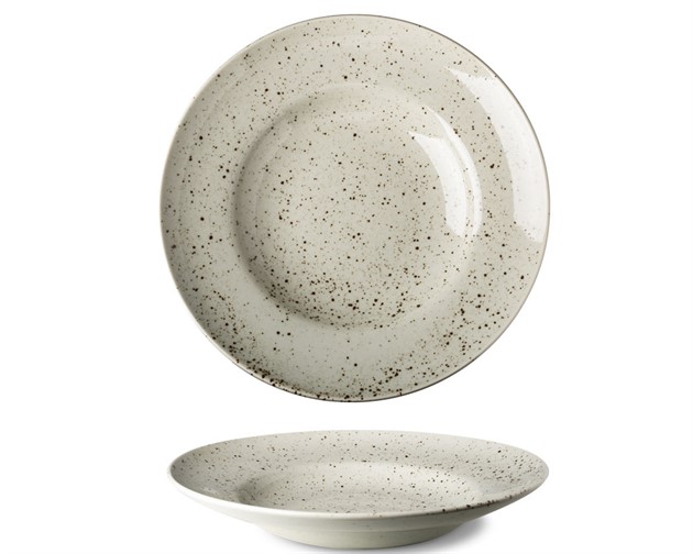 Lifestyle NATURAL Pasta tallrik med bräm D29,5cm