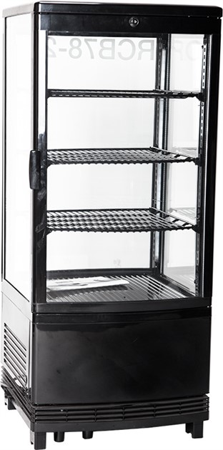 Exponeringskyl 78-liter svart